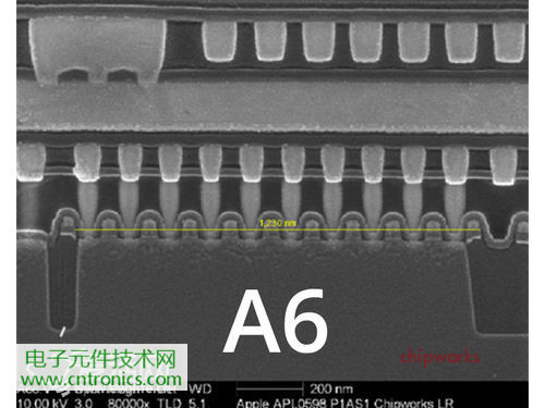 iPhone 5S芯片級拆解，顯微鏡下的A7處理器揭秘
