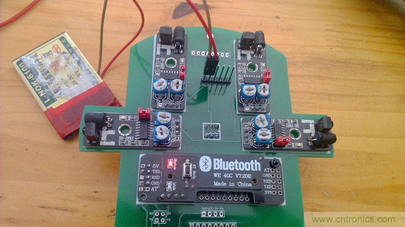 牛人力作！PCB版藍牙智能小車DIY