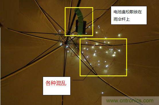 創意DIY！送女朋友的絕妙禮物，LED星光傘！