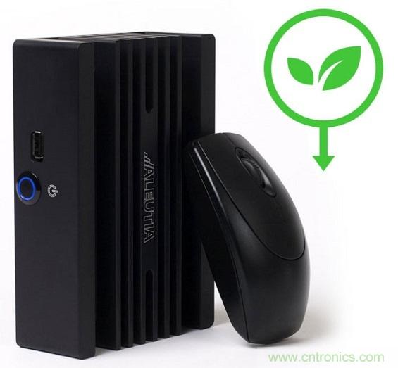 圖10：Aluetia新開發的超低耗電無風扇小巧PC。