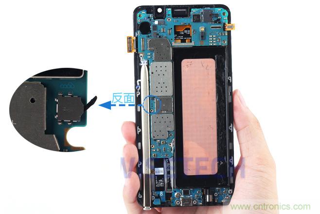 Galaxy Note5拆解，與S系列差距日漸模糊