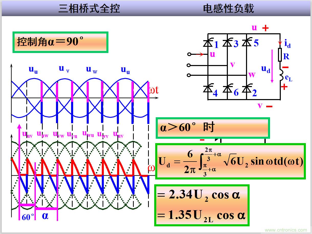 圖文講解三相整流電路的原理及計算，工程師們表示秒懂！