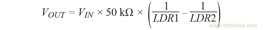 你有沒(méi)有試過(guò)用儀表放大器測(cè)量?jī)蓚€(gè)光源的相對(duì)強(qiáng)度？