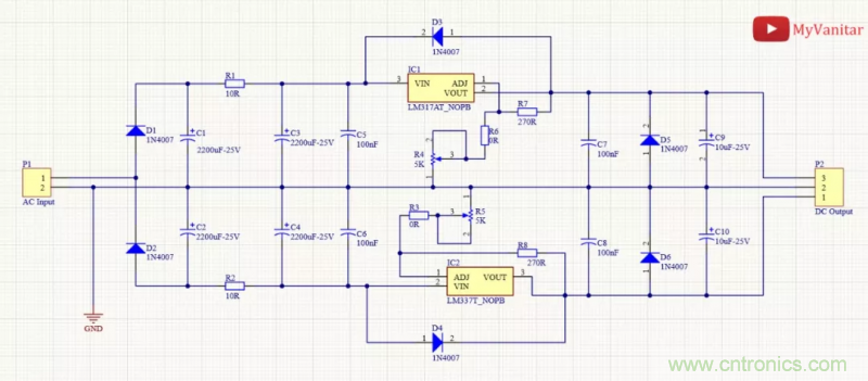 怎樣構建可調線性AC-DC電源供用戶自由調節(jié)？