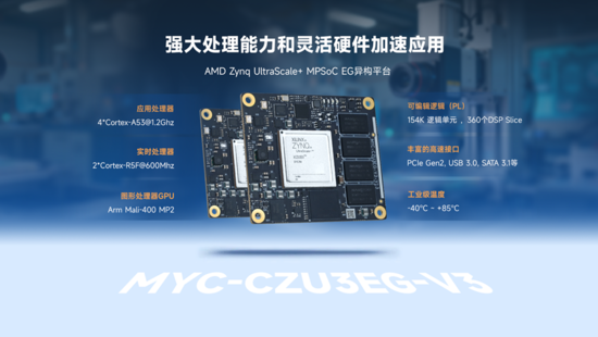 異構(gòu)計算新力量！米爾推出基于AMD MPSoC的高性能異構(gòu)計算平臺